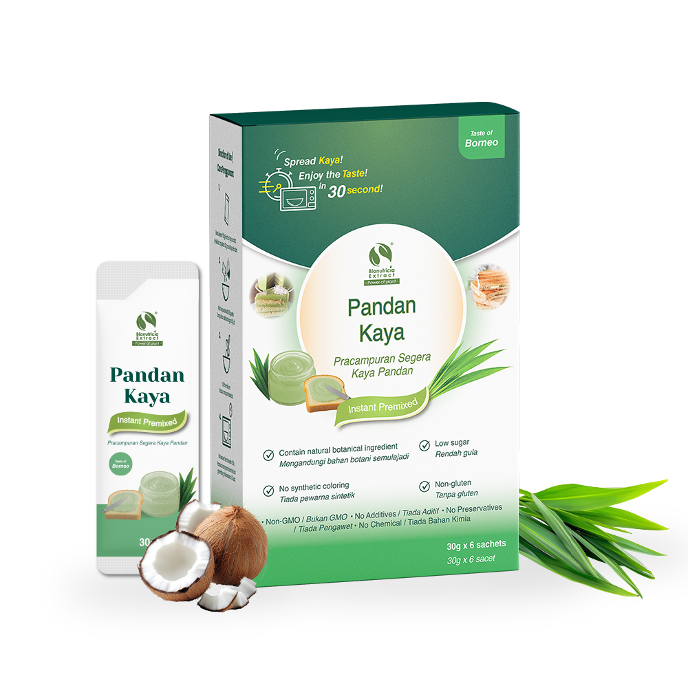 Kaya Instant Premix - Pandan (30g x 6)